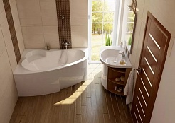 Ravak Акриловая ванна Asymmetric 150 L – фотография-6